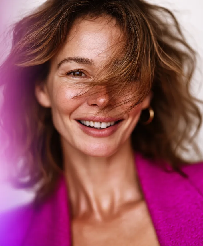 Editorial portrait of a woman, Geneo community
